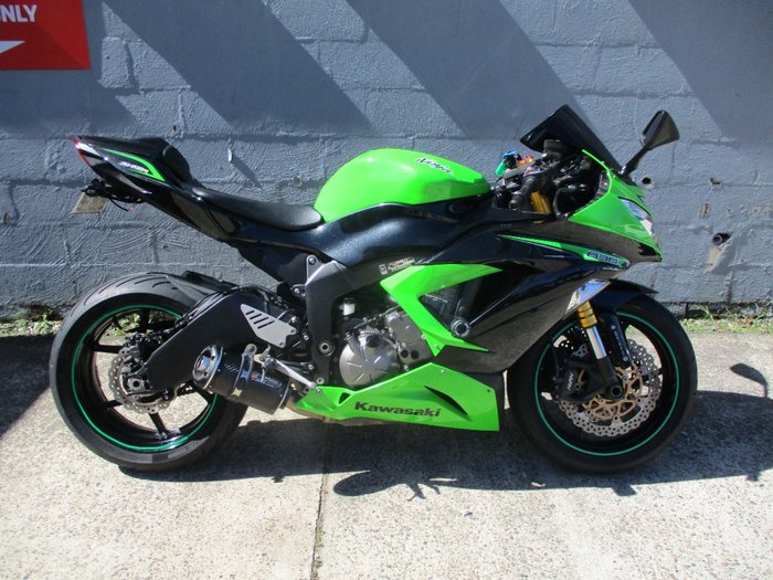 2013 Kawasaki ZX-6R (ZX636) NINJA GREEN