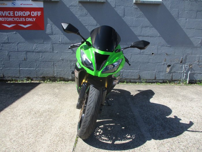 2013 Kawasaki ZX-6R (ZX636) NINJA GREEN