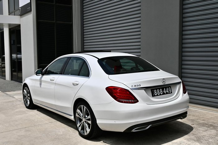 2016 Mercedes-Benz C-Class C200 W205 Diamond Silver