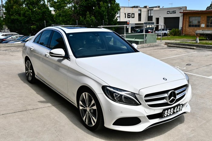 2016 Mercedes-Benz C-Class C200 W205 Diamond Silver