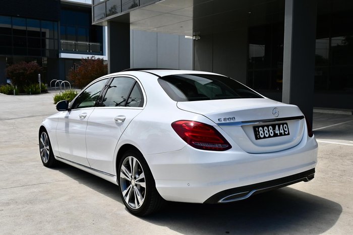 2016 Mercedes-Benz C-Class C200 W205 Diamond Silver