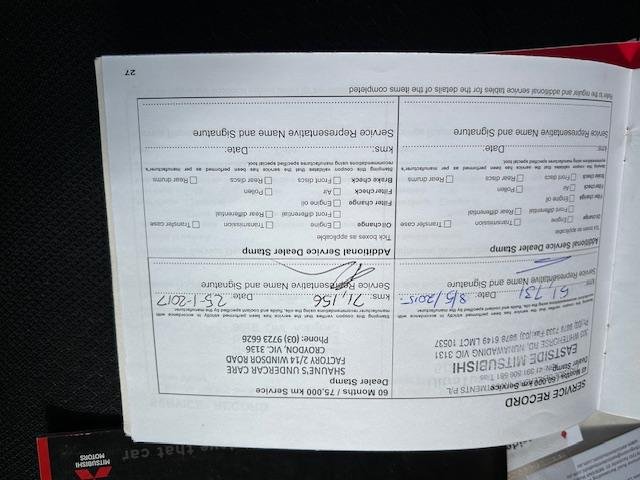 2010 Mitsubishi ASX XA MY11 Rose Red