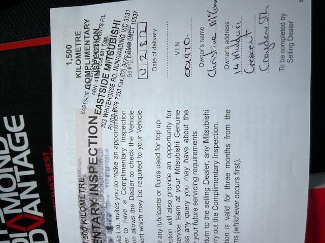 2010 Mitsubishi ASX XA MY11 Rose Red