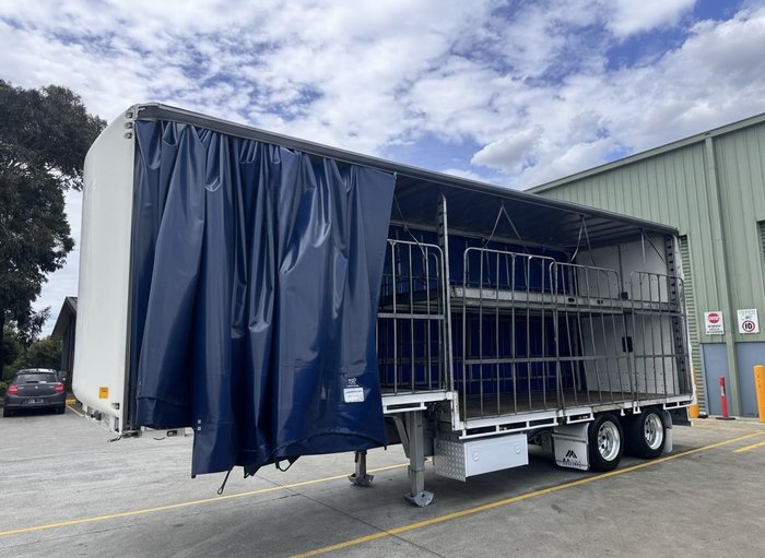 2013 Maxitrans St2 16 Pallet Drop Deck Mezzaine Ezi-Liner
