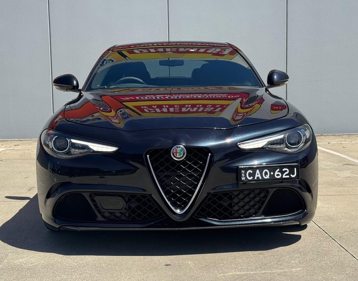 2018 Alfa Romeo Giulia Quadrifoglio Vulcano Black