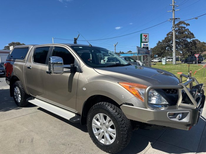 2013 Mazda BT-50 GT UP 4X4 Dual Range Sparkling Gold