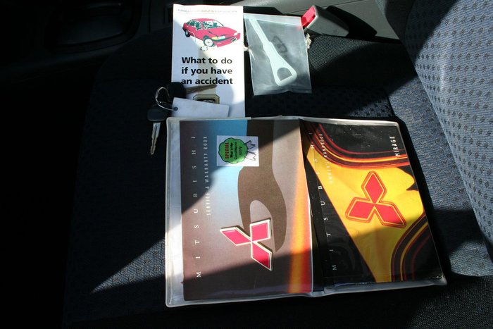 2003 Mitsubishi Mirage CE MY02 Satellite Silver