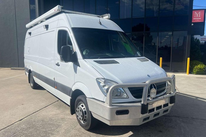 2011 Mercedes-Benz Sprinter 519CDI NCV3 MY11 Arctic White