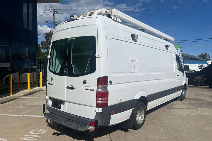 2011 Mercedes-Benz Sprinter 519CDI NCV3 MY11 Arctic White