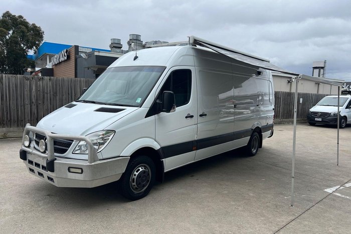 2011 Mercedes-Benz Sprinter 519CDI NCV3 MY11 Arctic White