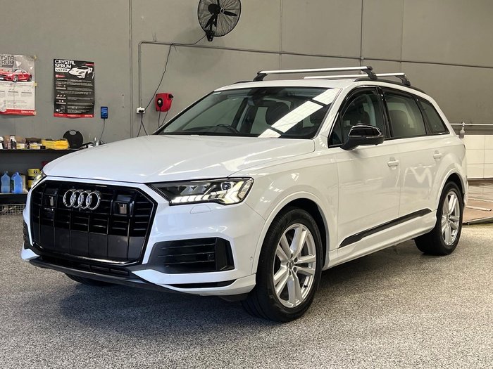 2020 Audi Q7 50 TDI 4M MY20 Four Wheel Drive Carrara White