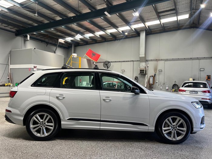 2020 Audi Q7 50 TDI 4M MY20 Four Wheel Drive Carrara White