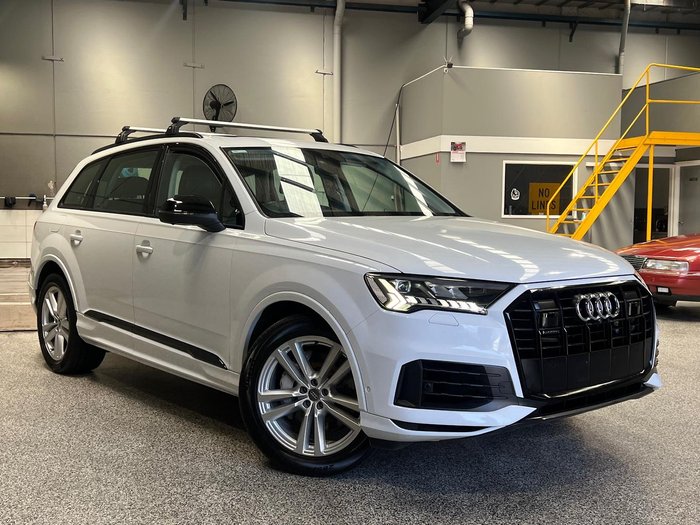 2020 Audi Q7 50 TDI 4M MY20 Four Wheel Drive Carrara White