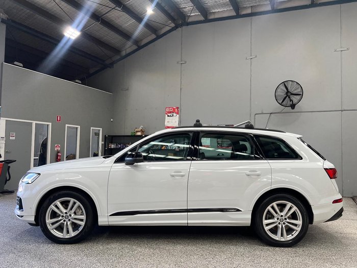 2020 Audi Q7 50 TDI 4M MY20 Four Wheel Drive Carrara White