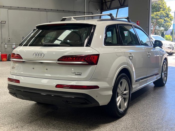 2020 Audi Q7 50 TDI 4M MY20 Four Wheel Drive Carrara White