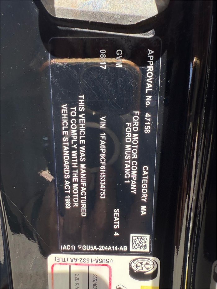 2017 Ford Mustang GT