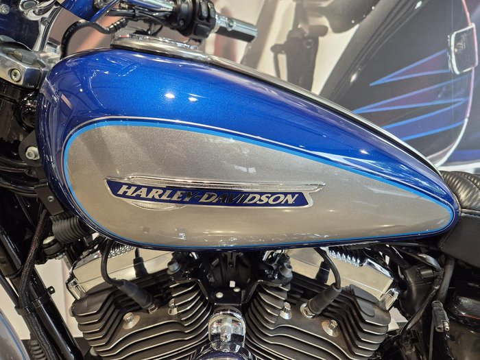 2009 Harley-Davidson 1200 Custom (XL1200C) Sportster Blue