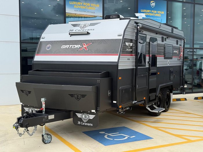 2025 JB Caravans Gator X 18'6 Fd Tandem