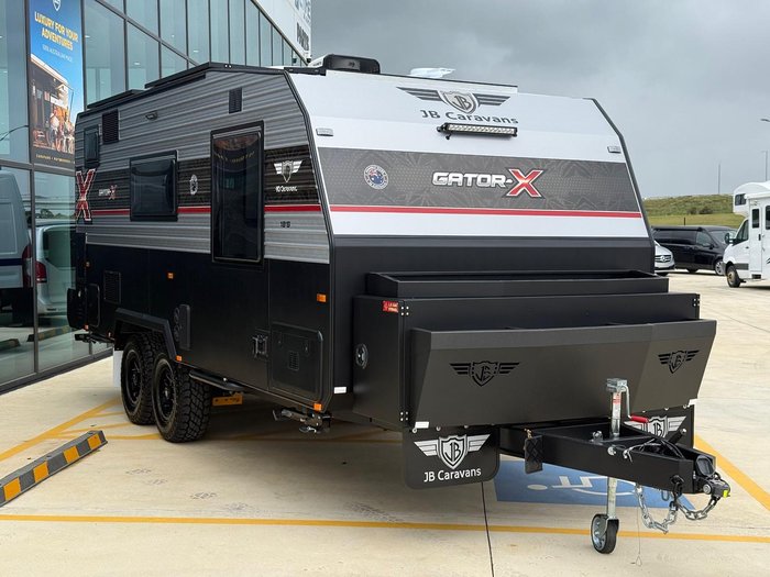 2025 JB Caravans Gatorx 18'6 Fd Tandem