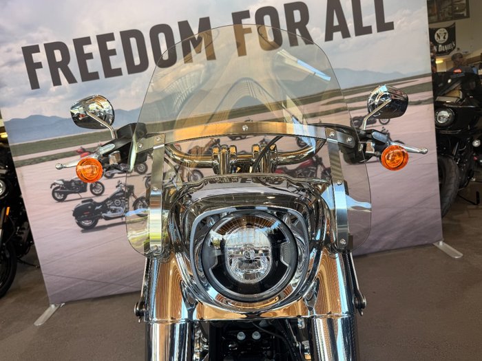 2023 Harley-davidson FLFBS FAT BOY S (114) GREY HAZE SILVER FORTUNE