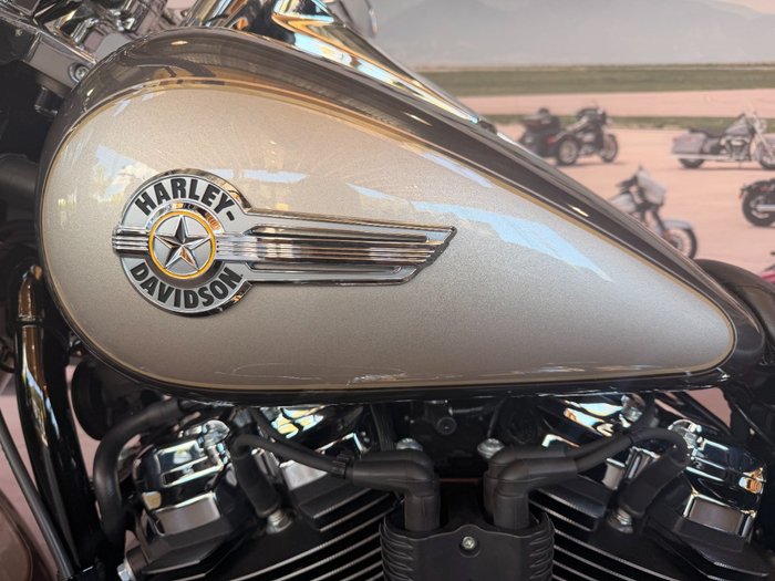 2023 Harley-davidson FLFBS FAT BOY S (114) GREY HAZE SILVER FORTUNE