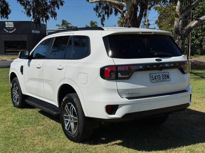 2024 Ford Everest Trend MY24.50 4X4 Dual Range Arctic White