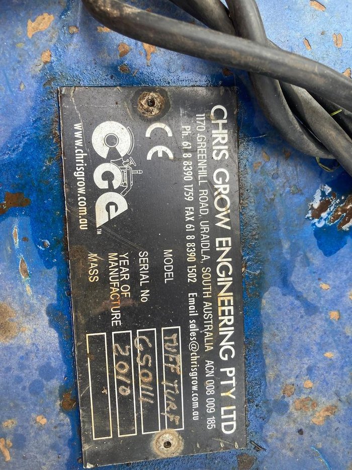 2010 Chris Grow Engineering Tuff Turf