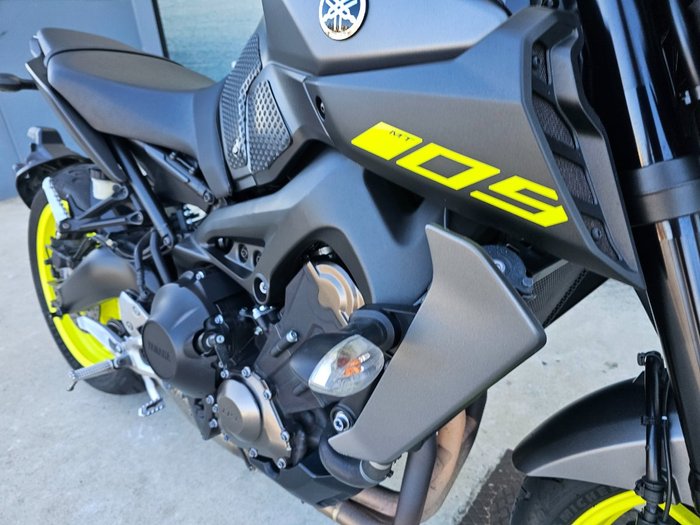 2018 Yamaha MT-09A Yellow