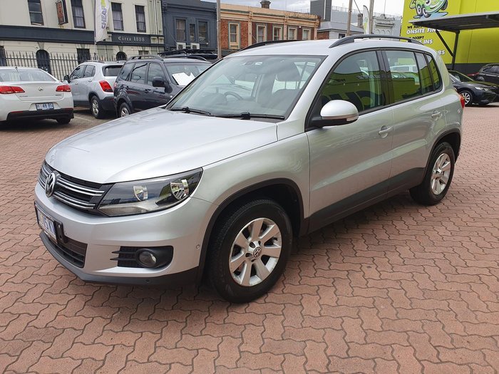2013 Volkswagen Tiguan 103TDI Pacific 5N MY13.5 Four Wheel Drive Reflex Silver