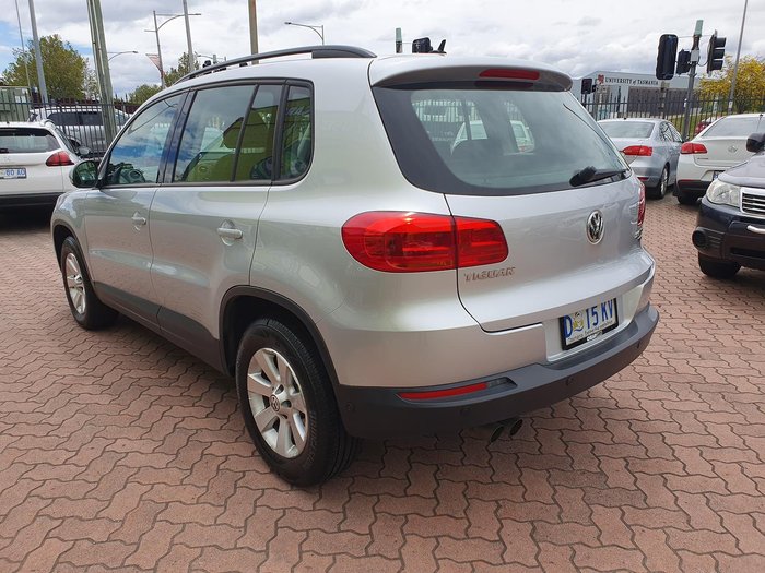 2013 Volkswagen Tiguan 103TDI Pacific 5N MY13.5 Four Wheel Drive Reflex Silver