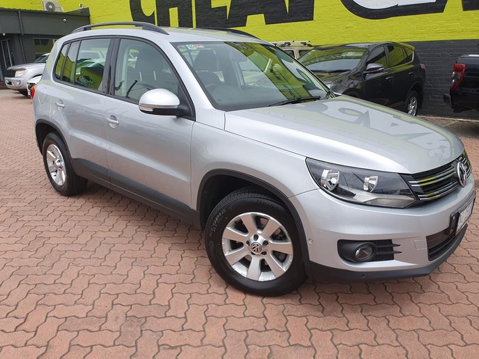 2013 Volkswagen Tiguan 103TDI Pacific 5N MY13.5 Four Wheel Drive Reflex Silver