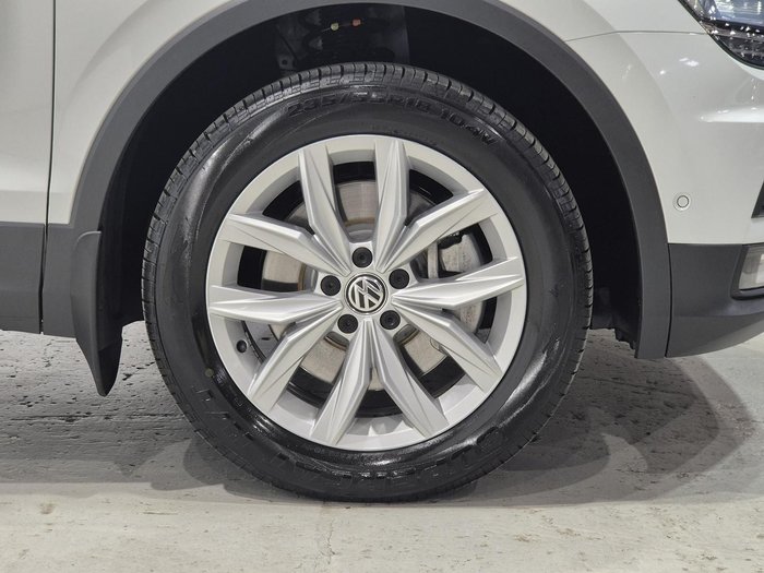 2020 Volkswagen Tiguan 132TSI Comfortline Allspace 5N MY20 Four Wheel Drive Pure White