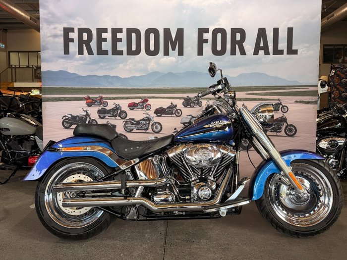 2010 Harley-davidson FLSTF FAT BOY Black