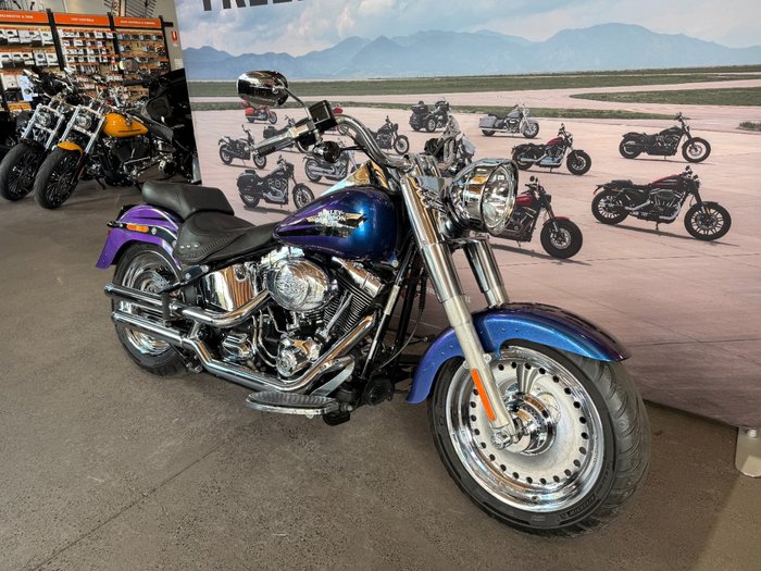 2010 Harley-davidson FLSTF FAT BOY Black