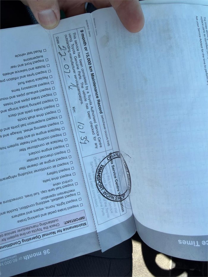 2013 TOYOTA CAMRY ALTISE