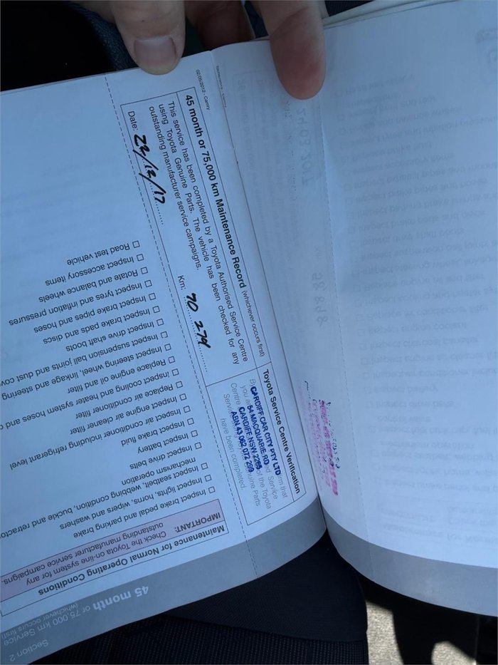 2013 TOYOTA CAMRY ALTISE