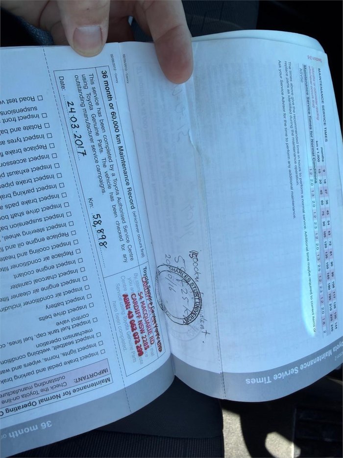 2013 TOYOTA CAMRY ALTISE