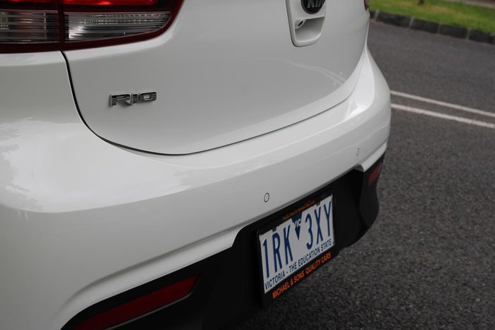 2020 Kia Rio S YB MY20 Clear White