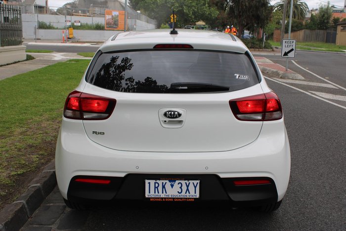 2020 Kia Rio S YB MY20 Clear White