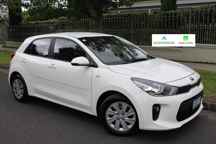 2020 Kia Rio S YB MY20 Clear White