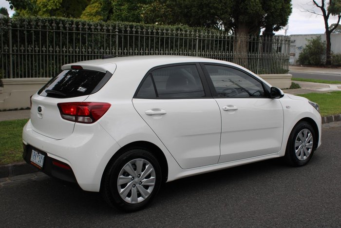 2020 Kia Rio S YB MY20 Clear White