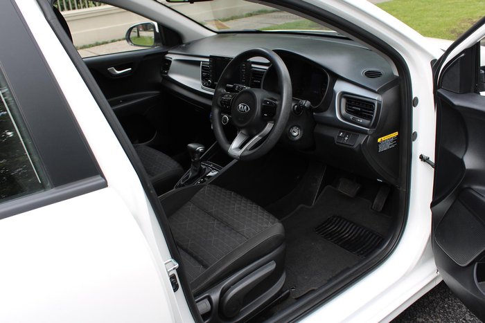 2020 Kia Rio S YB MY20 Clear White