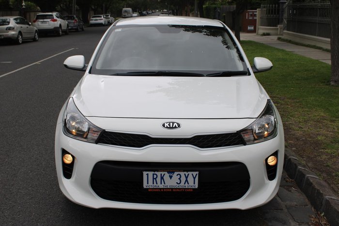 2020 Kia Rio S YB MY20 Clear White