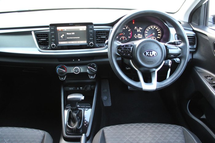 2020 Kia Rio S YB MY20 Clear White