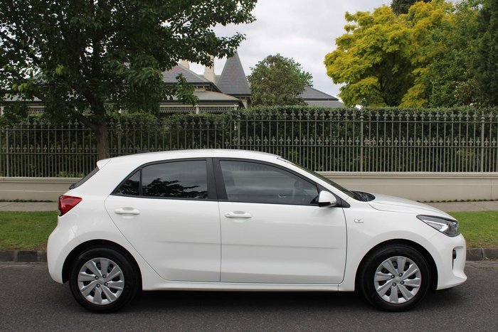 2020 Kia Rio S YB MY20 Clear White