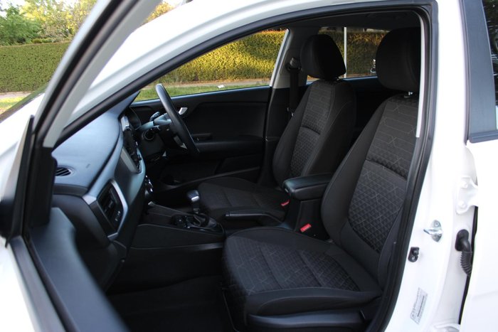 2020 Kia Rio S YB MY20 Clear White