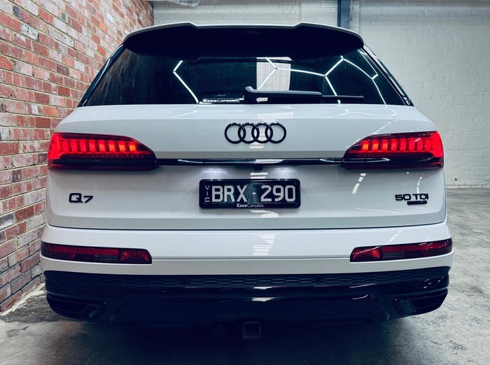 2021 Audi Q7 50 TDI S line 4M MY22 Four Wheel Drive White