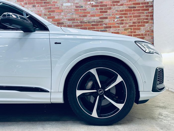 2021 Audi Q7 50 TDI S line 4M MY22 Four Wheel Drive White