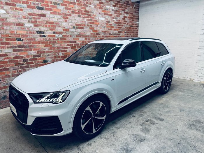 2021 Audi Q7 50 TDI S line 4M MY22 Four Wheel Drive White
