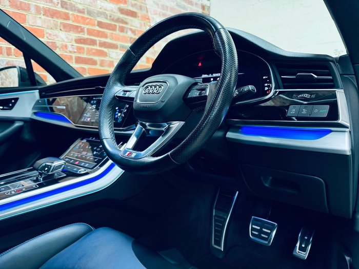 2021 Audi Q7 50 TDI S line 4M MY22 Four Wheel Drive White